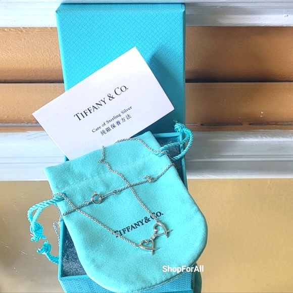 Tiffany And Co Paloma Picso double loving heart necklace